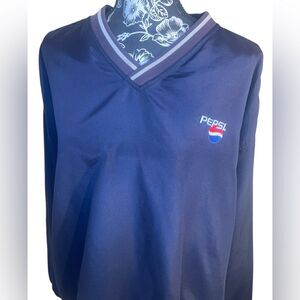 Vintage Pepsi Windbreaker - XL WearGuard Water-Resistant